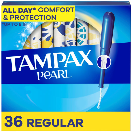 Tampax Pearl Tampons Regular Unscented