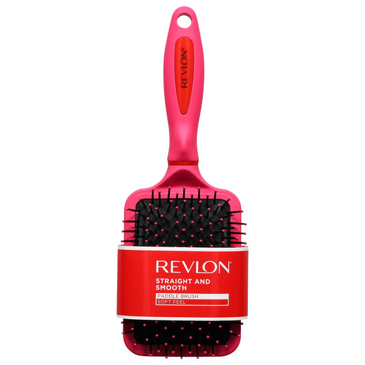 Revlon Soft Touch Cushion Paddle Hairbrush - Colors May Vary