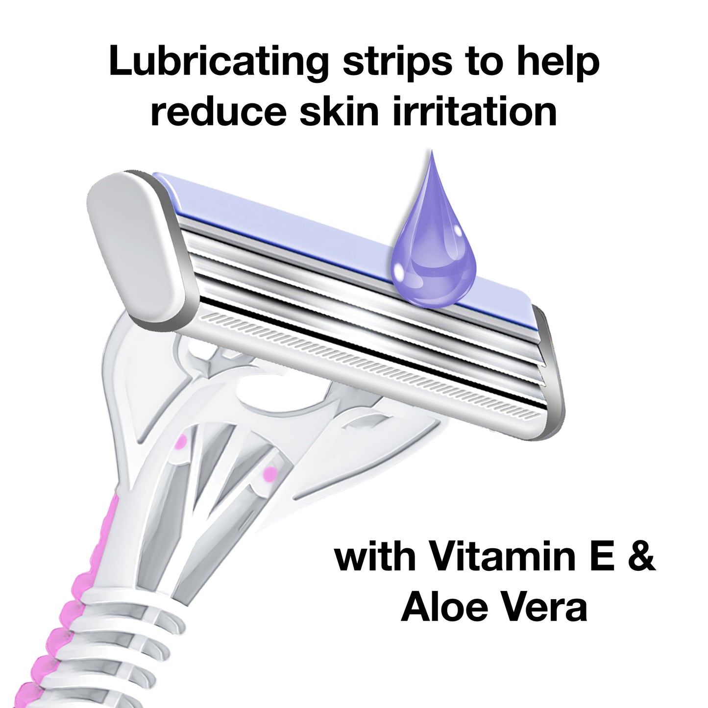 Hill Country Essentials Speed 3 Women's Disposable Razors - Sensitive Skin