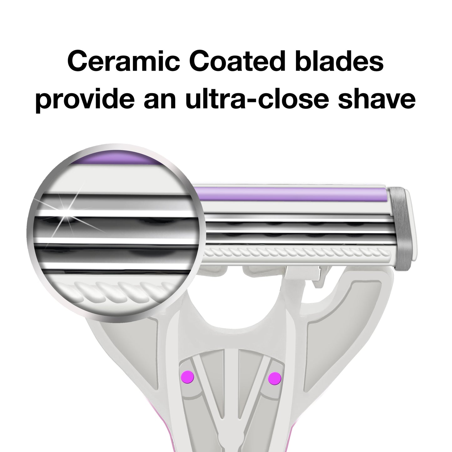 Hill Country Essentials Speed 3 Women's Disposable Razors - Sensitive Skin