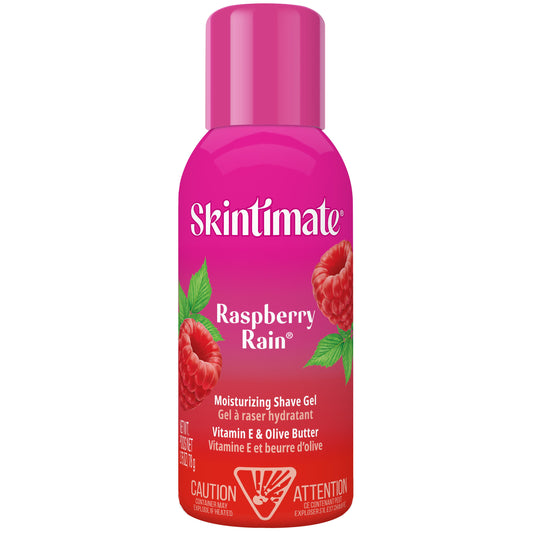Skintimate Travel Size Moisturizing Shave Gel - Raspberry Rain