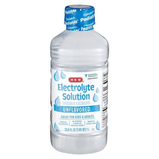 H-E-B Electrolyte Solution – Unflavored