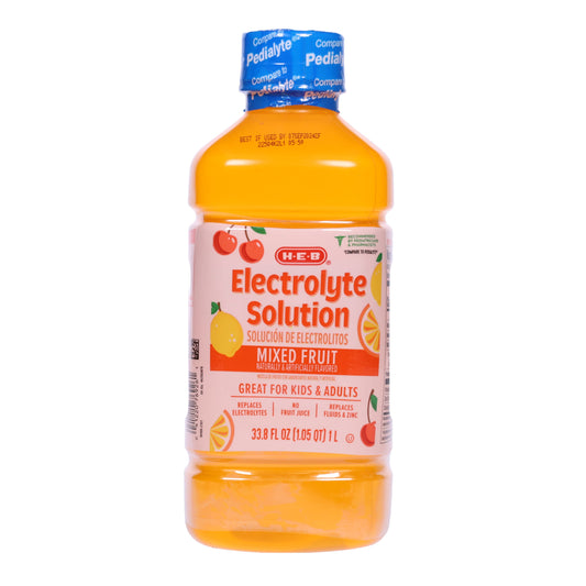 H-E-B Electrolyte Solution – Mixed Fruit