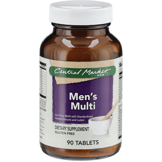 Central Market Men's Iron-Free Multi Tablets