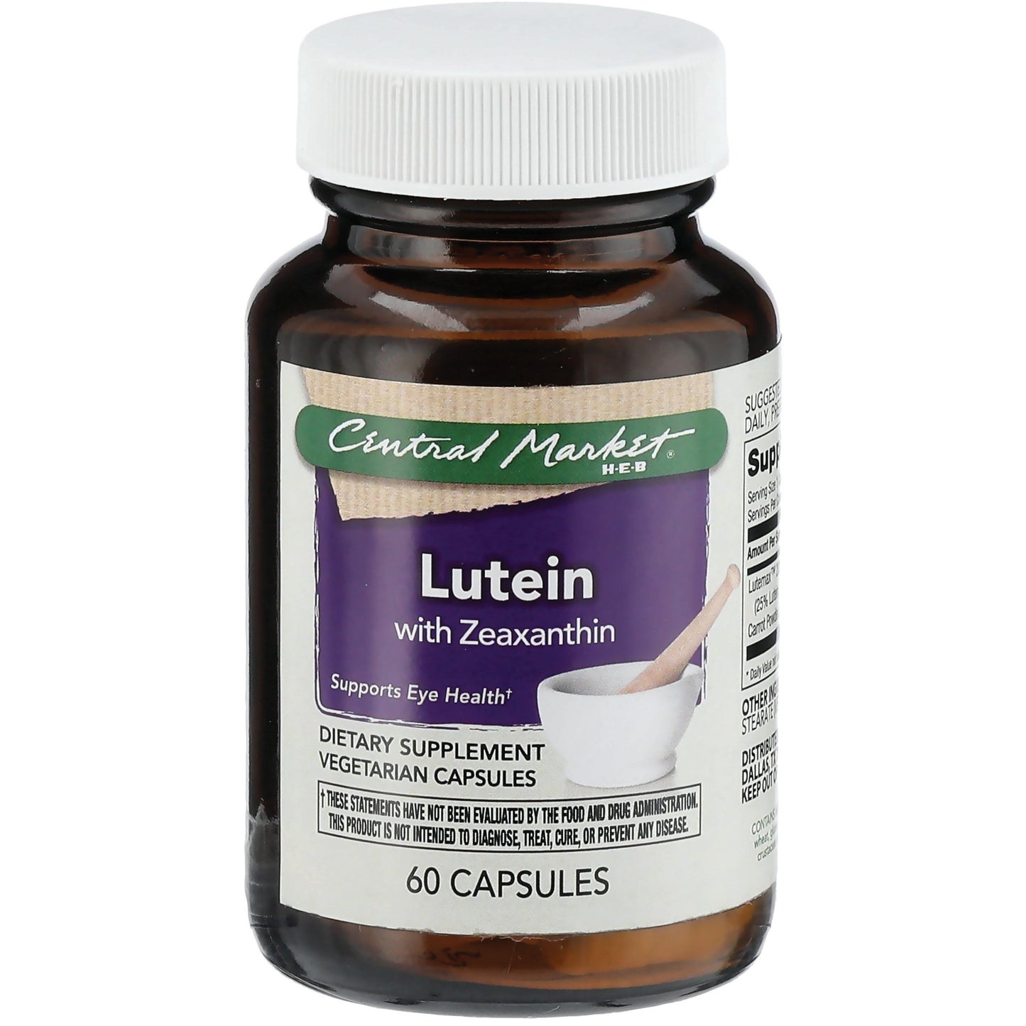 Central Market Lutein & Zeaxanthin Capsules