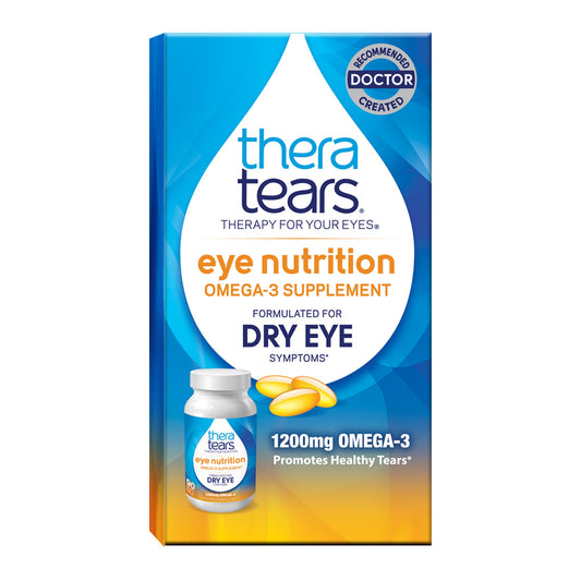 TheraTears Eye Nutrition for Dry Eyes Omega-3 1200mg Softgels