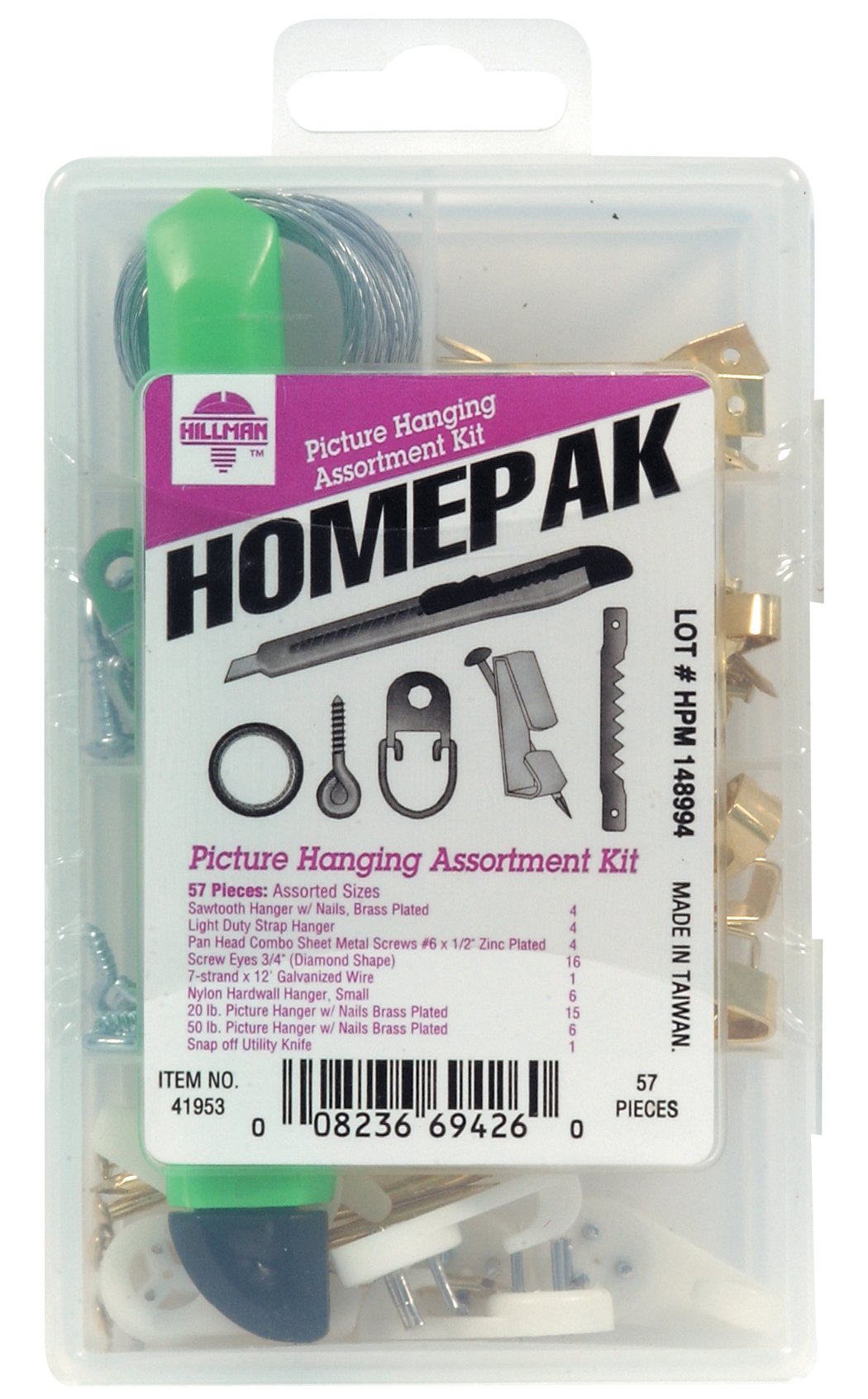 The Hillman Group Picture Hanging Assortment Kit