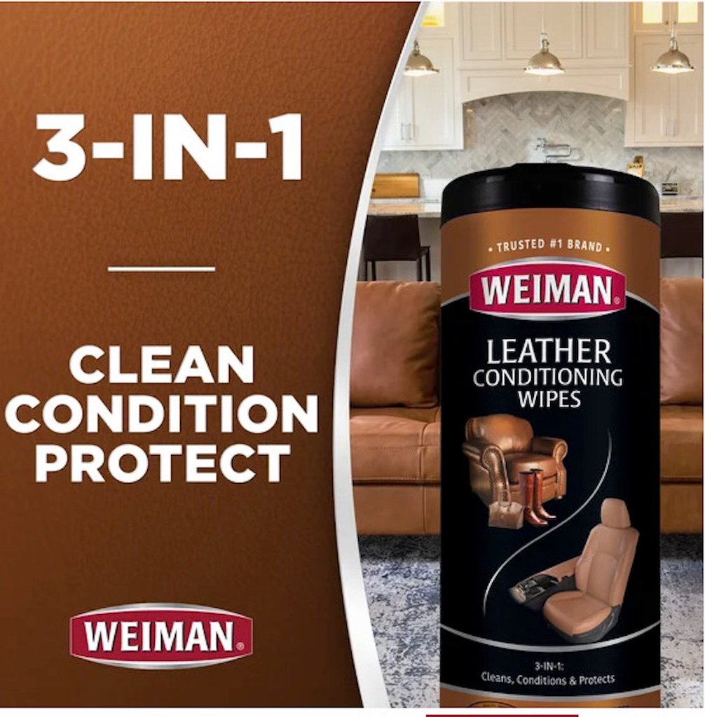 Weiman Leather Wipes