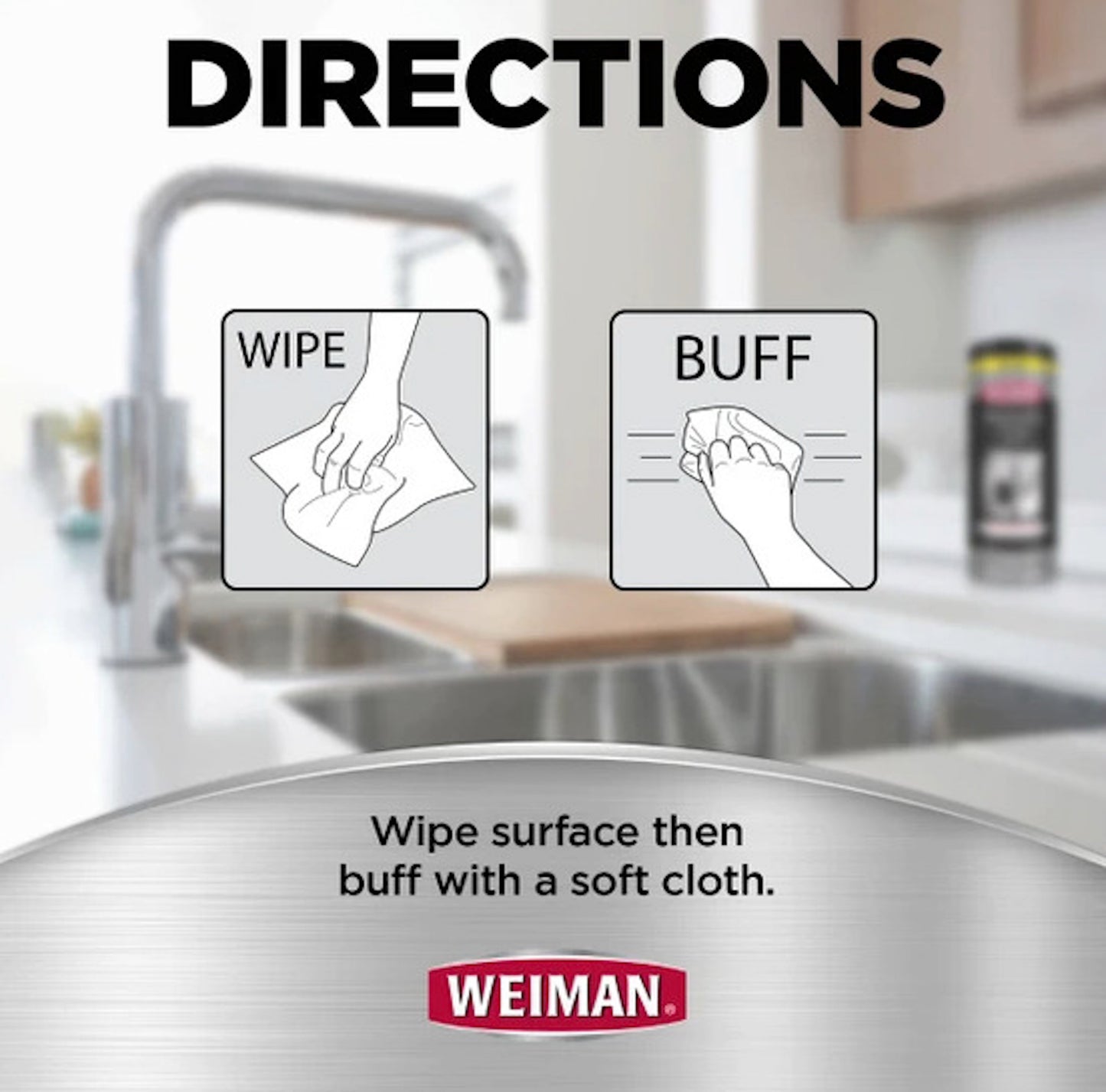 Weiman Stainless Steel Wipes