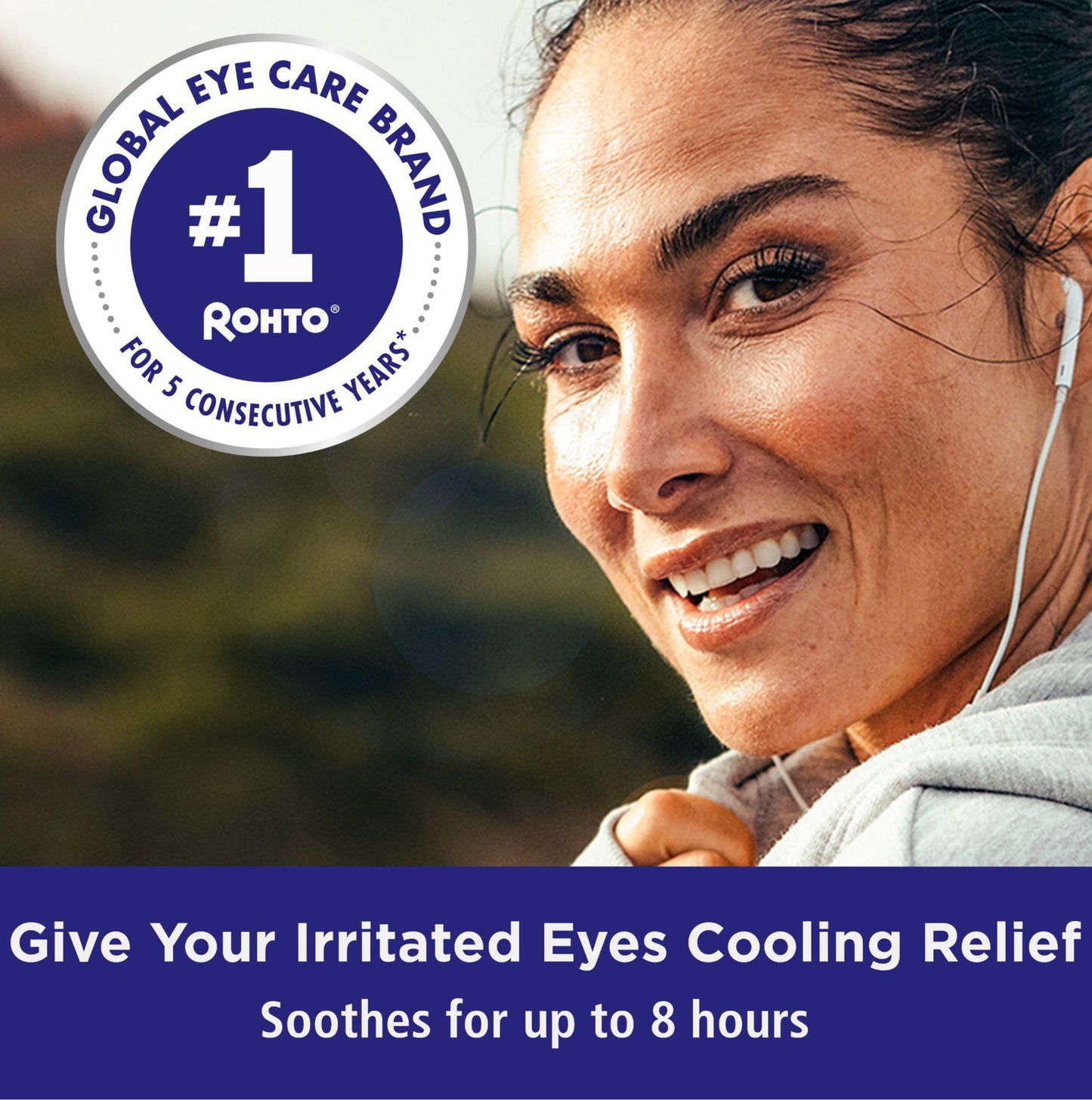 Rohto All-In-One Redness Reliever Cooling Eye Drops