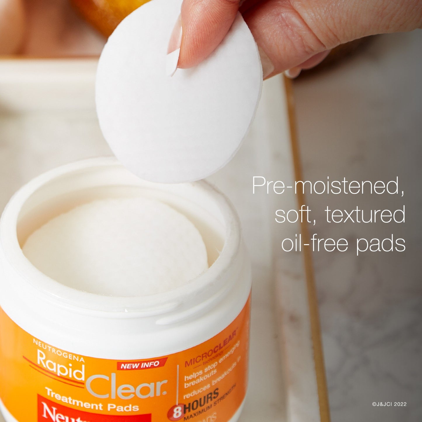 Neutrogena Rapid Clear Maximum Strength Acne Treatment Pads