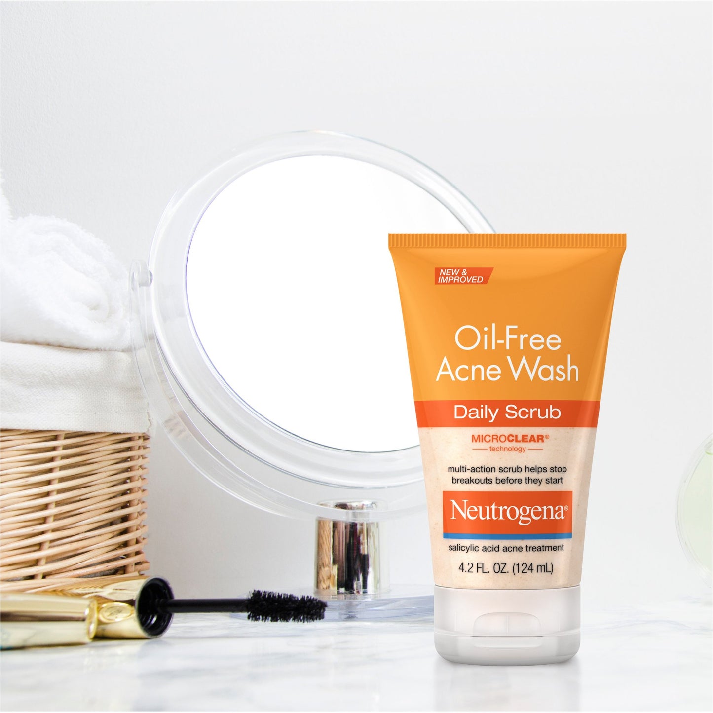 Neutrogena Oil-Free Acne Face Scrub with Salicylic Acid