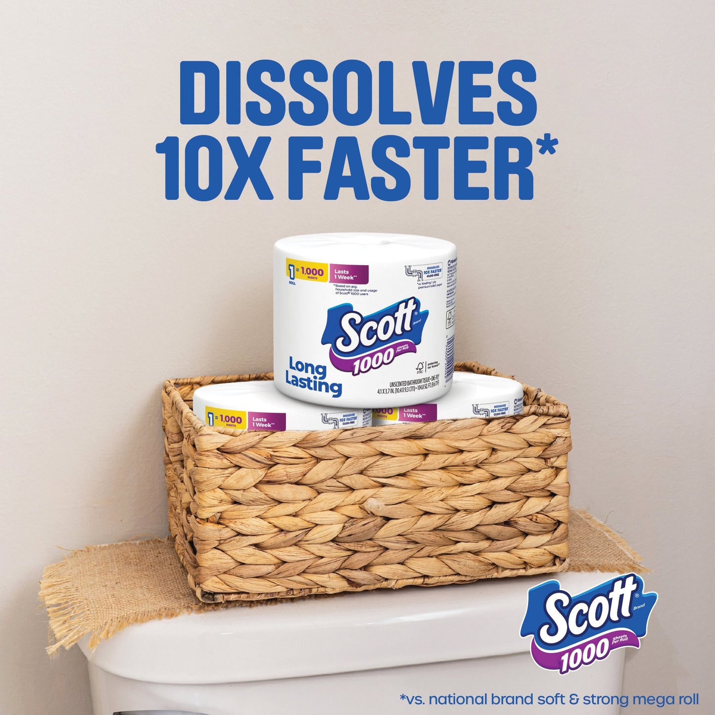 Scott 1000 Toilet Paper