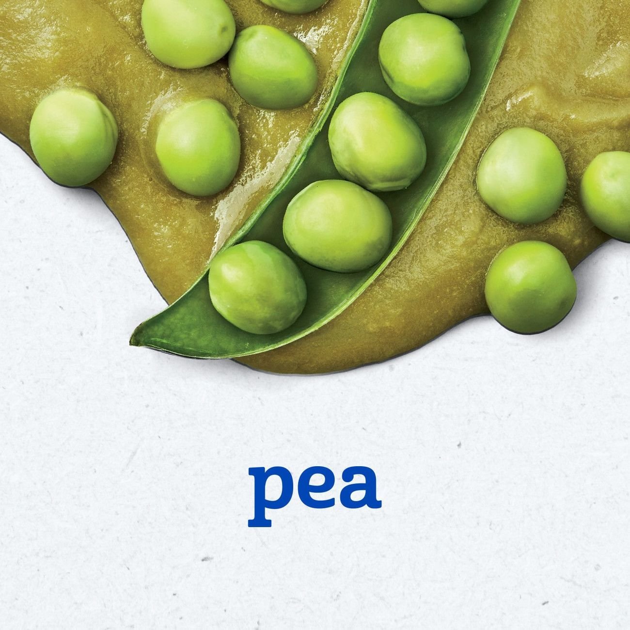 Gerber Stage 2 Baby Food - Pea, 4 oz Tubs