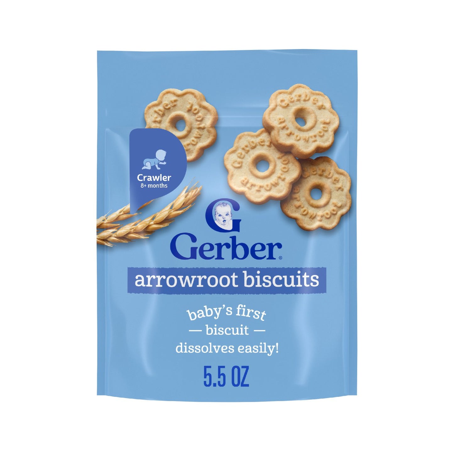 Gerber Snacks for Baby - Arrowroot Biscuits
