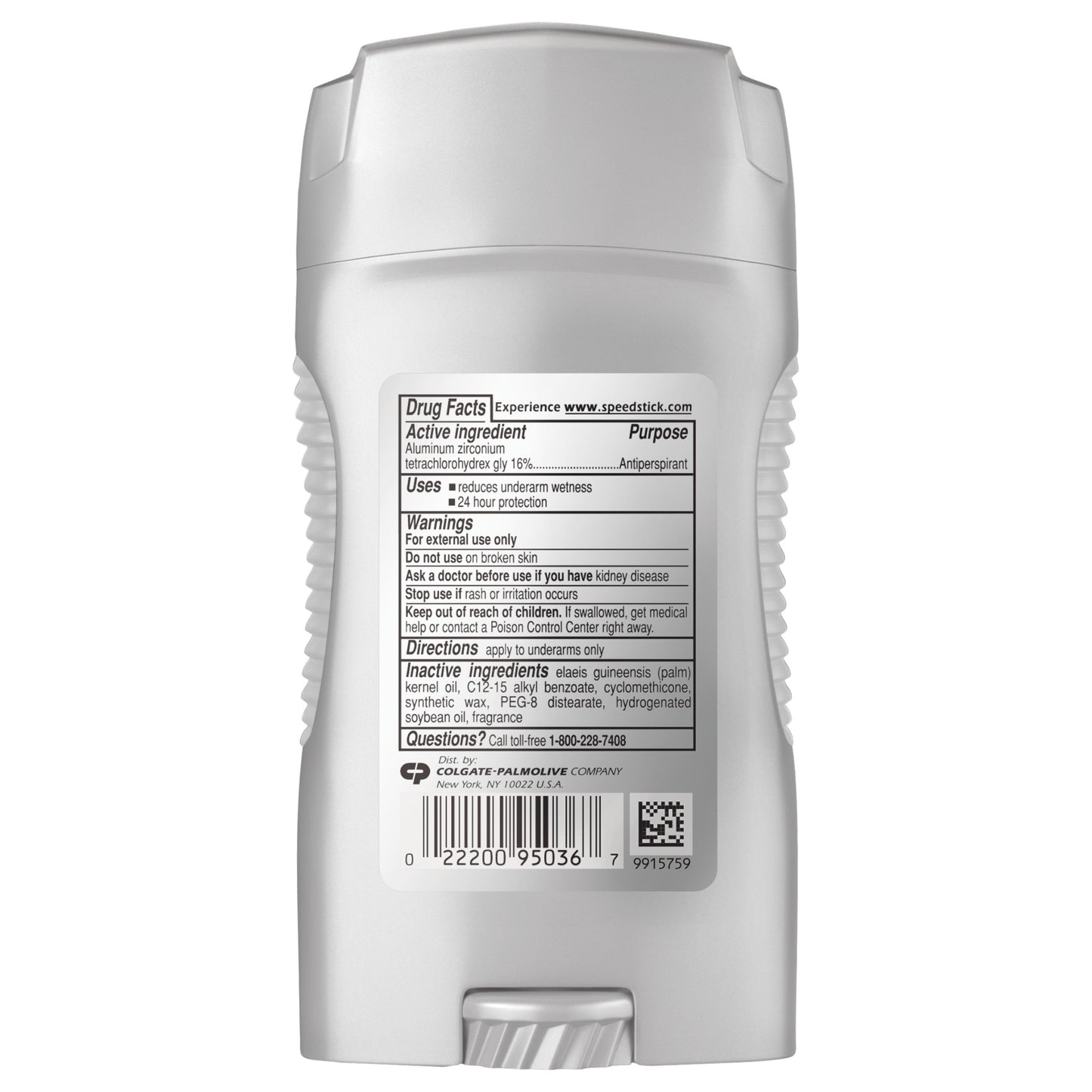 Speed Stick Antipersirant Deodorant - Irish Spring Original