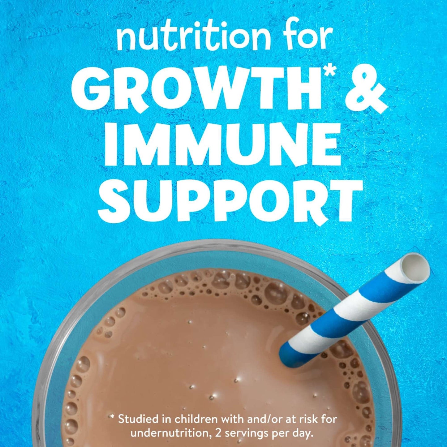 PediaSure Grow & Gain with Immune Support 7g Protein Shake for Kids - Chocolate, 8 oz Bottles