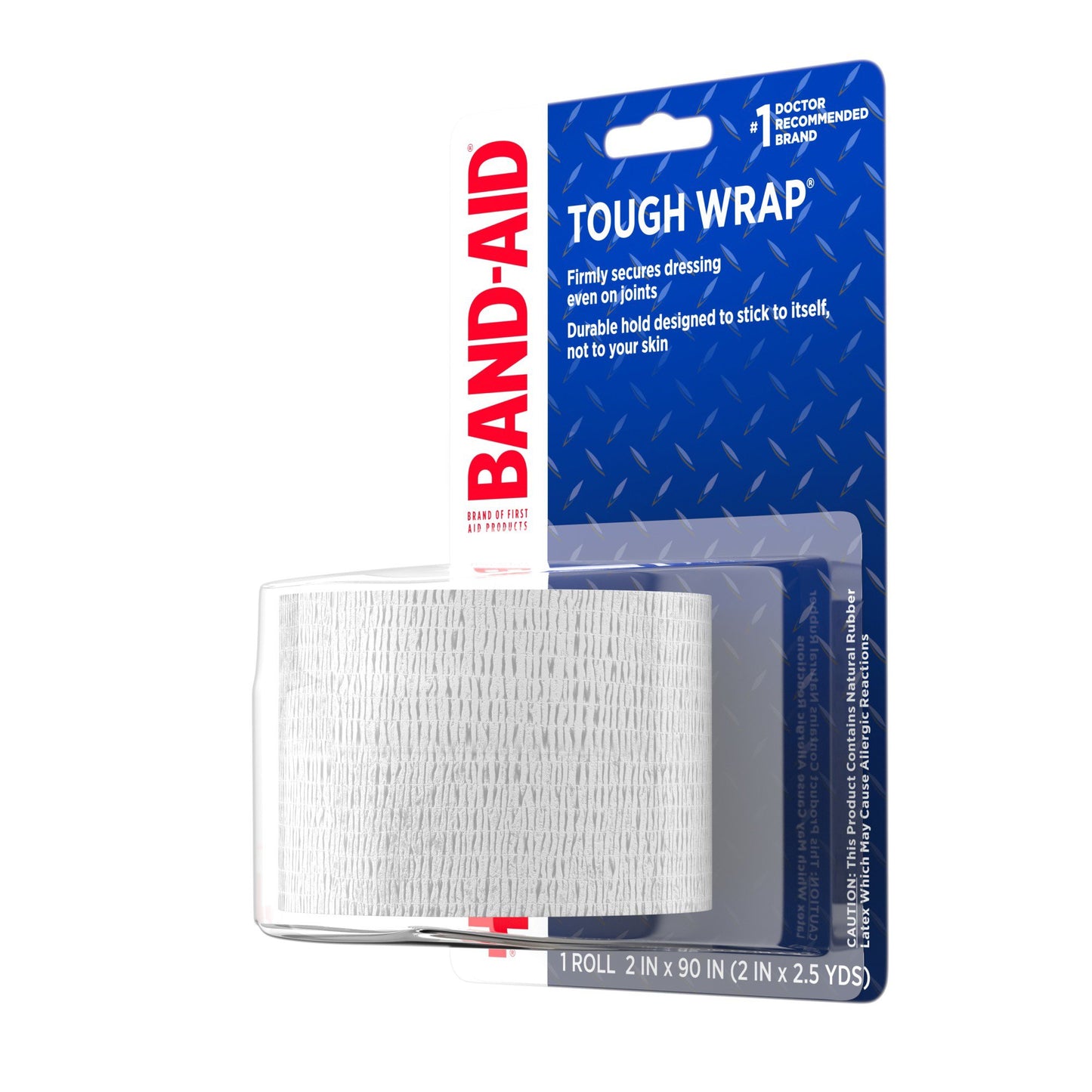 Band-Aid Tough Wrap Flexible Fabric Self-Adherent Wrap