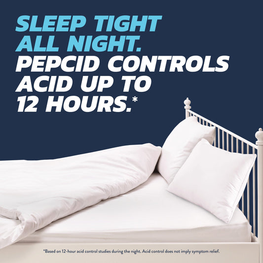 Pepcid Maximum Strength Heartburn Famotidine Tablets