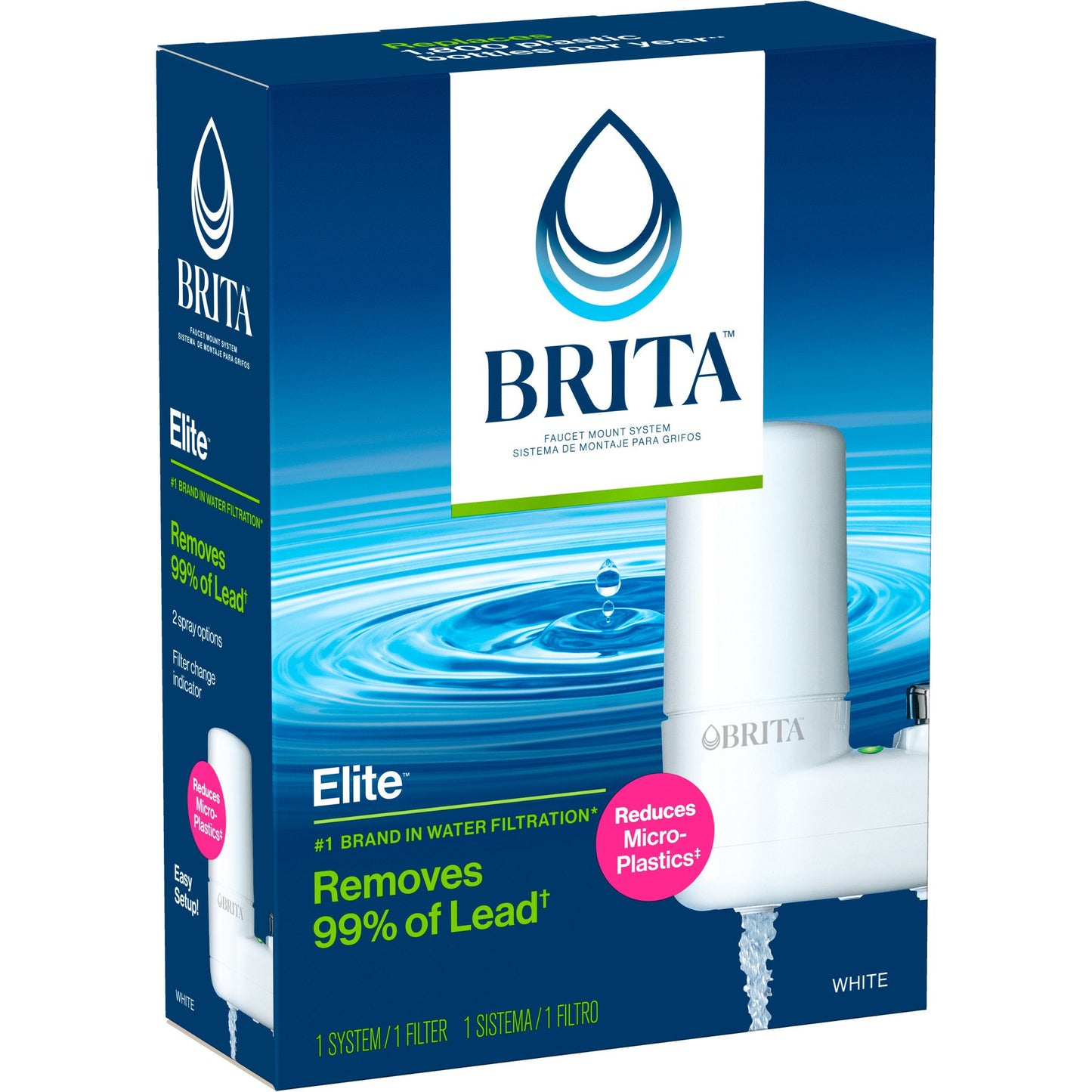 Brita Basic Faucet Mount Water Filtration System