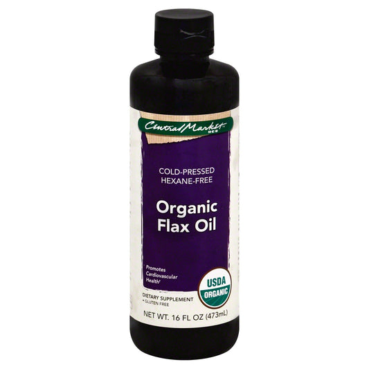 Central Market Organic Cold-Pressed Flax Oil