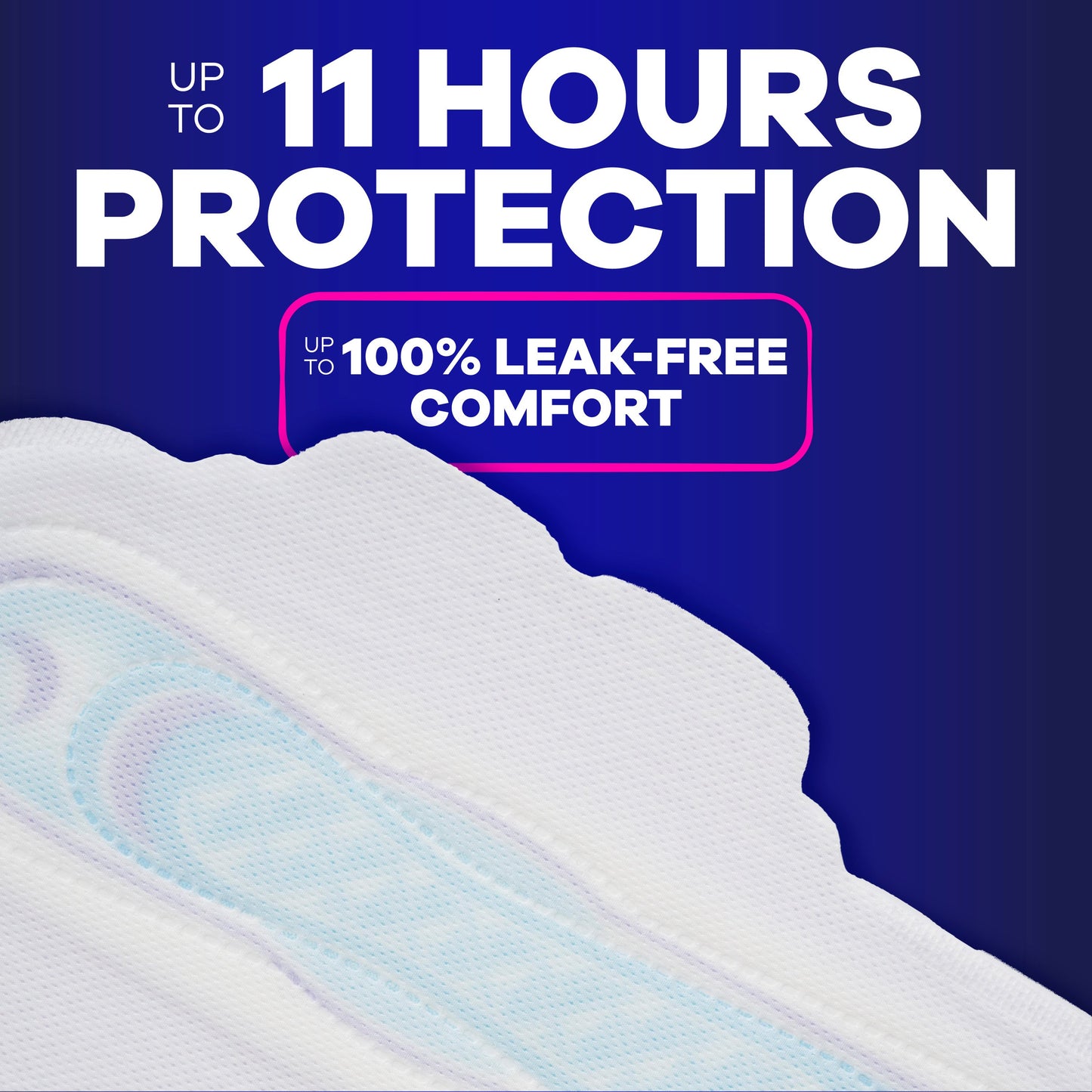 Always Ultra Thin Overnight Pads with Wings, Overnight, Unscented Size 4