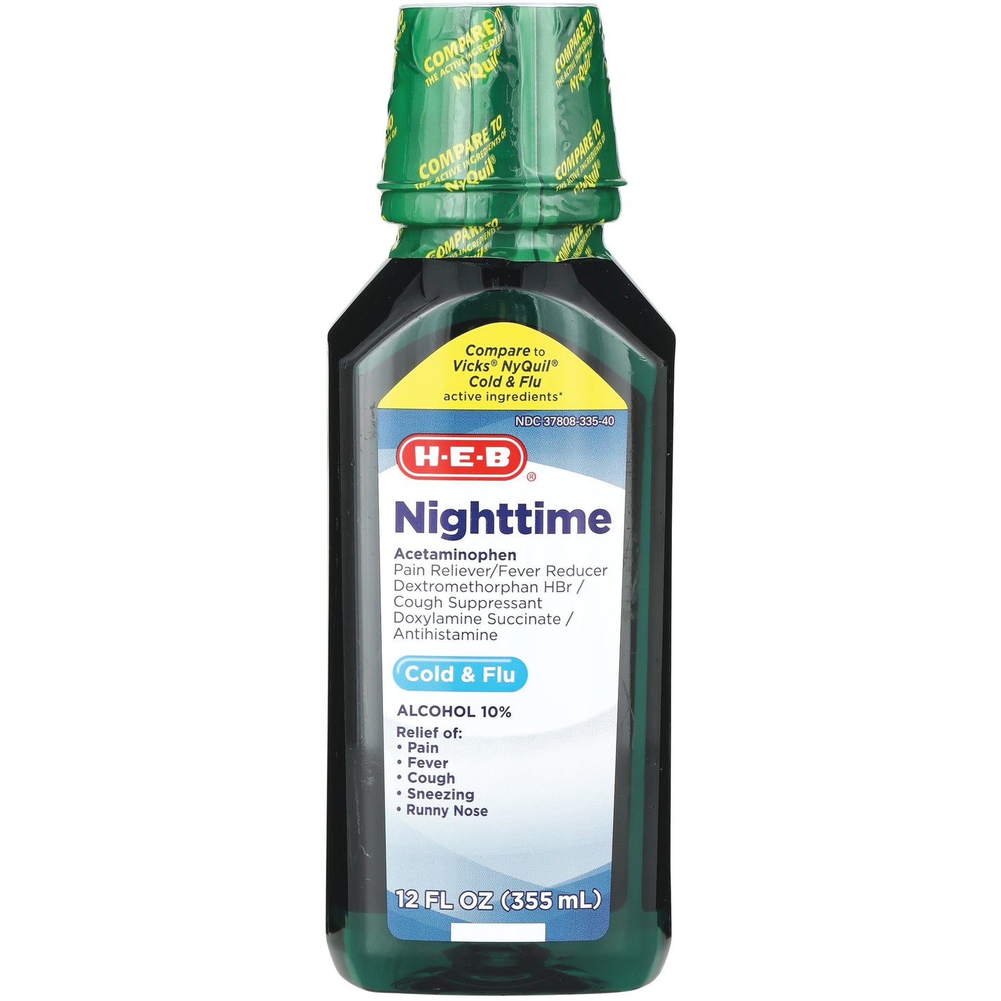 H-E-B Night Time Cold & Flu