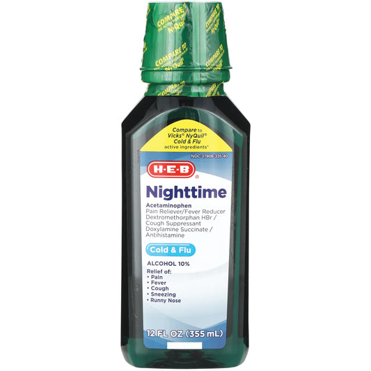H-E-B Night Time Cold & Flu