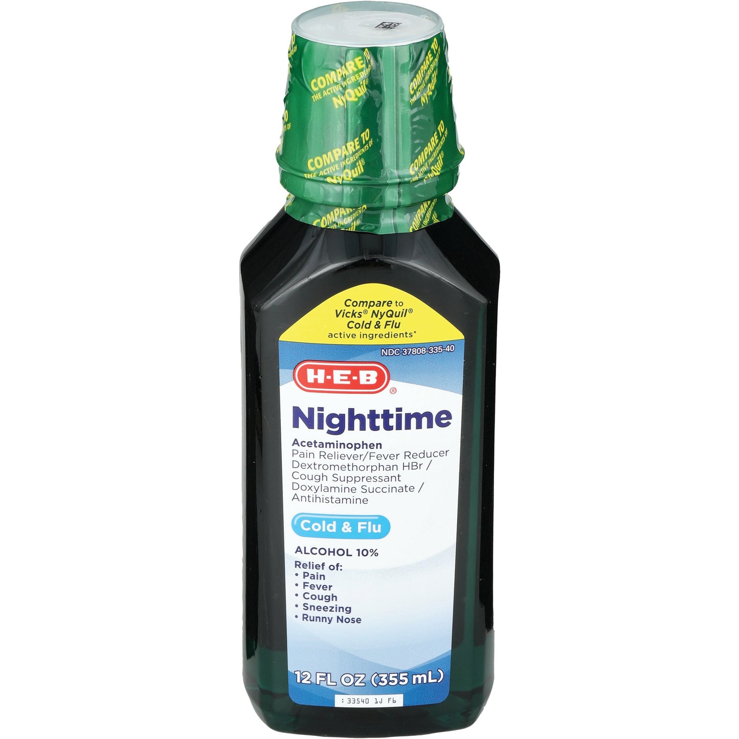 H-E-B Night Time Cold & Flu