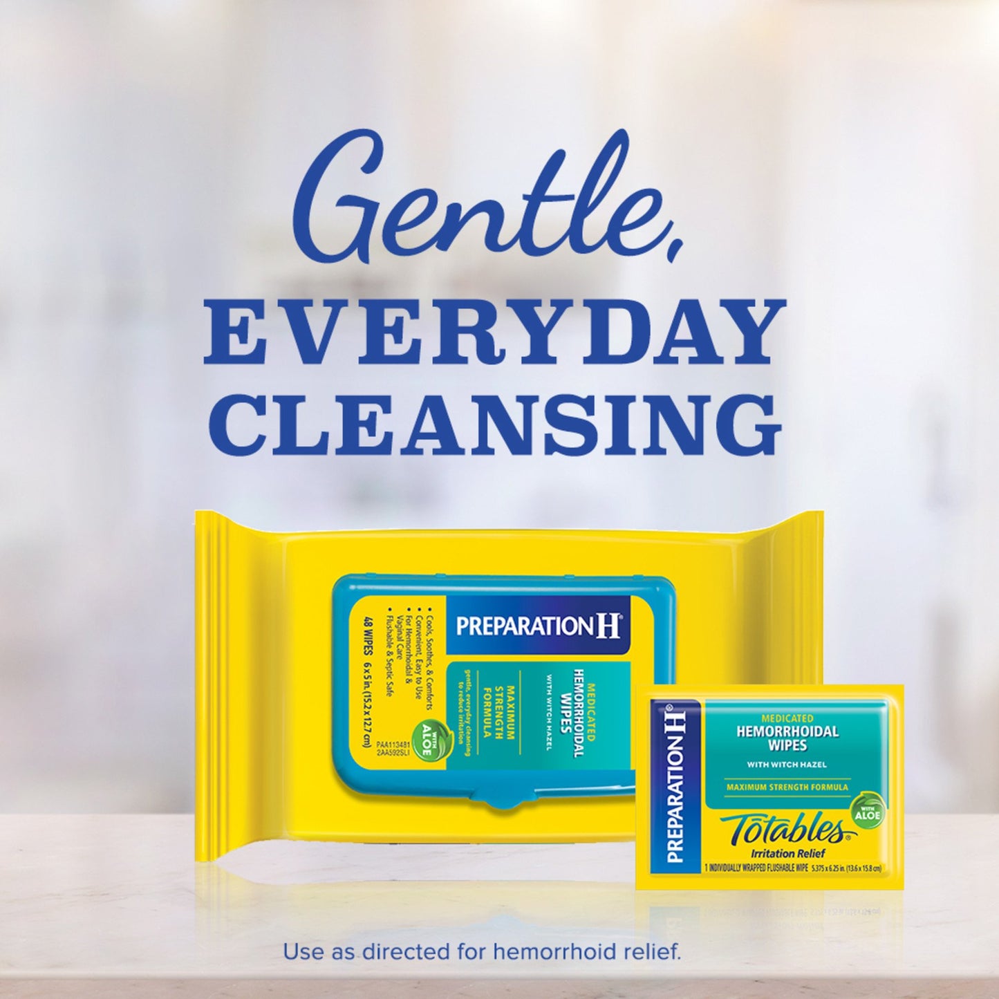 Preparation H Hemorrhoid Cream with Aloe for Multi-Symptom Relief