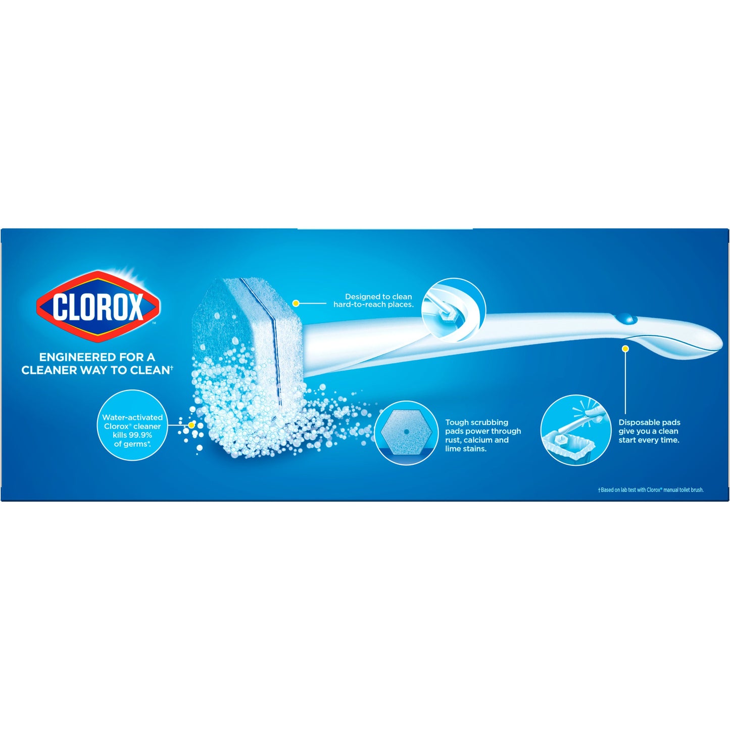 Clorox ToiletWand Toilet Cleaning Refills Disinfecting Scrubbing Pads