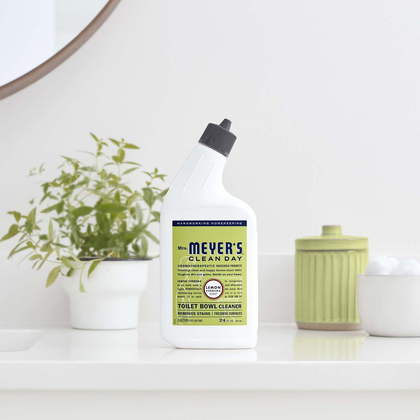 Mrs. Meyer's Clean Day Lemon Verbena Toilet Bowl Cleaner