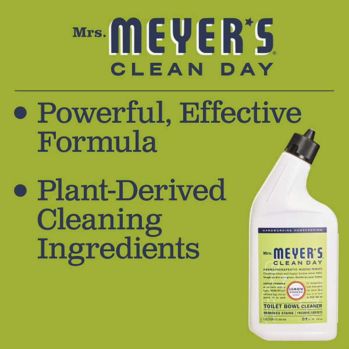 Mrs. Meyer's Clean Day Lemon Verbena Toilet Bowl Cleaner