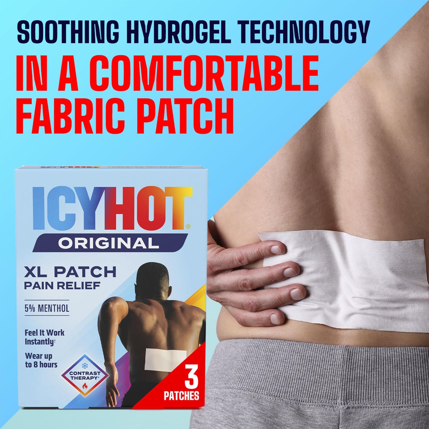 Icy Hot Original XL Back Patch