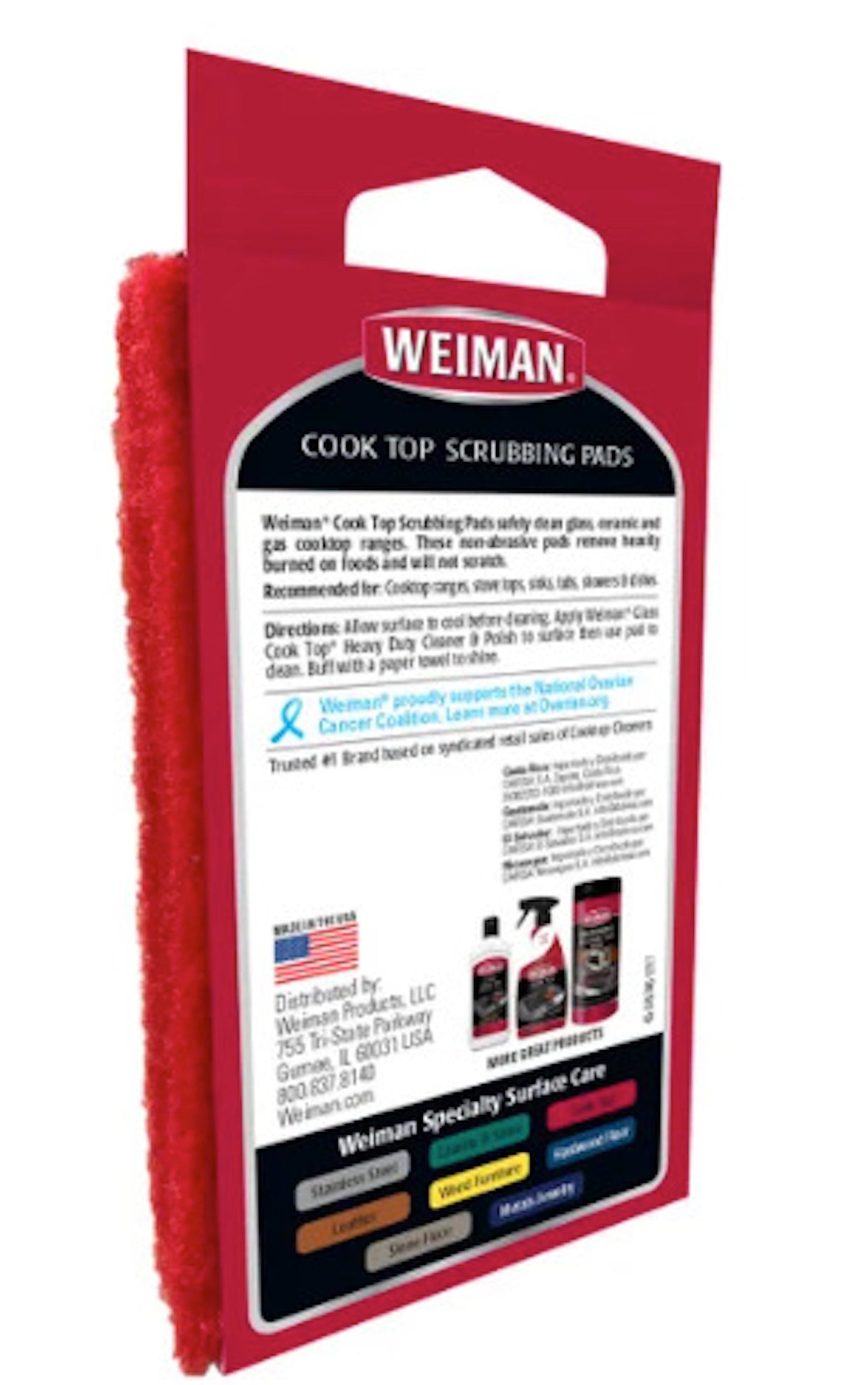 Weiman Cook Top Scrubbing Pads