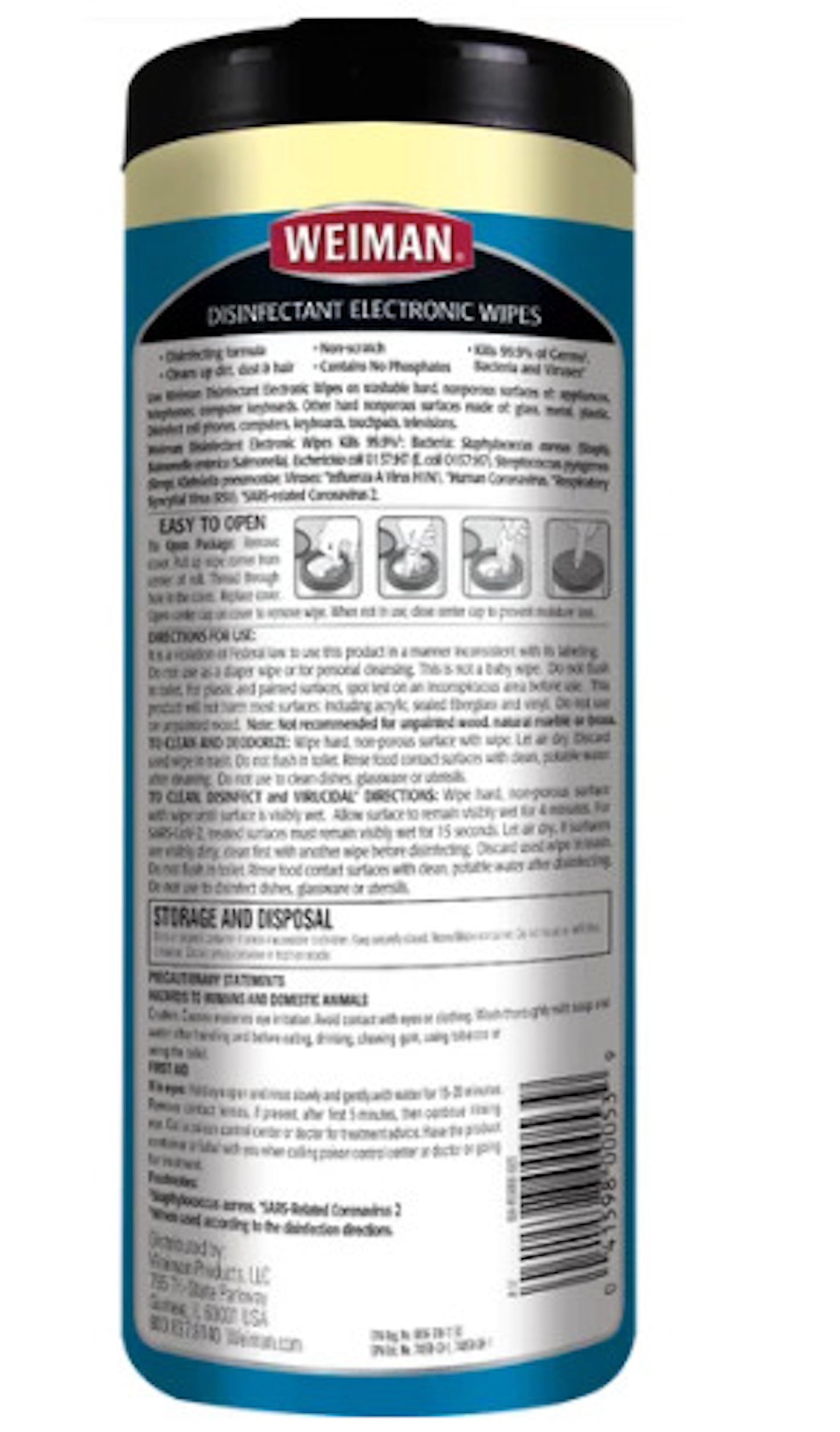Weiman E-Tronic Wipes