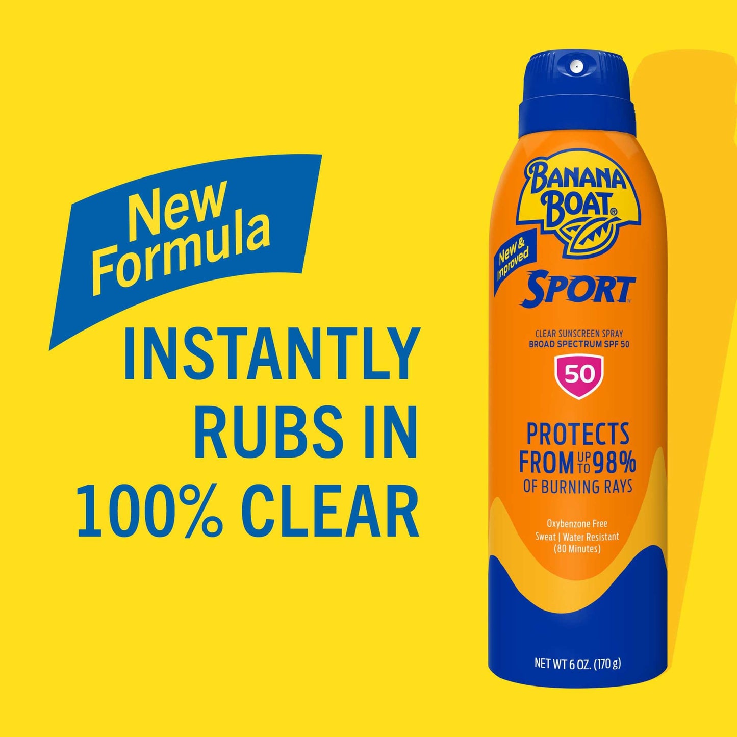 Banana Boat Sport Ultra Clear Sunscreen Spray - SPF 50+