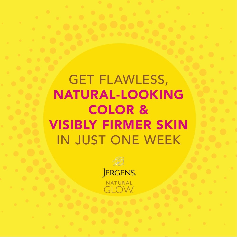 Jergens Natural Glow + Firming Self Tanner Lotion - Fair to Medium