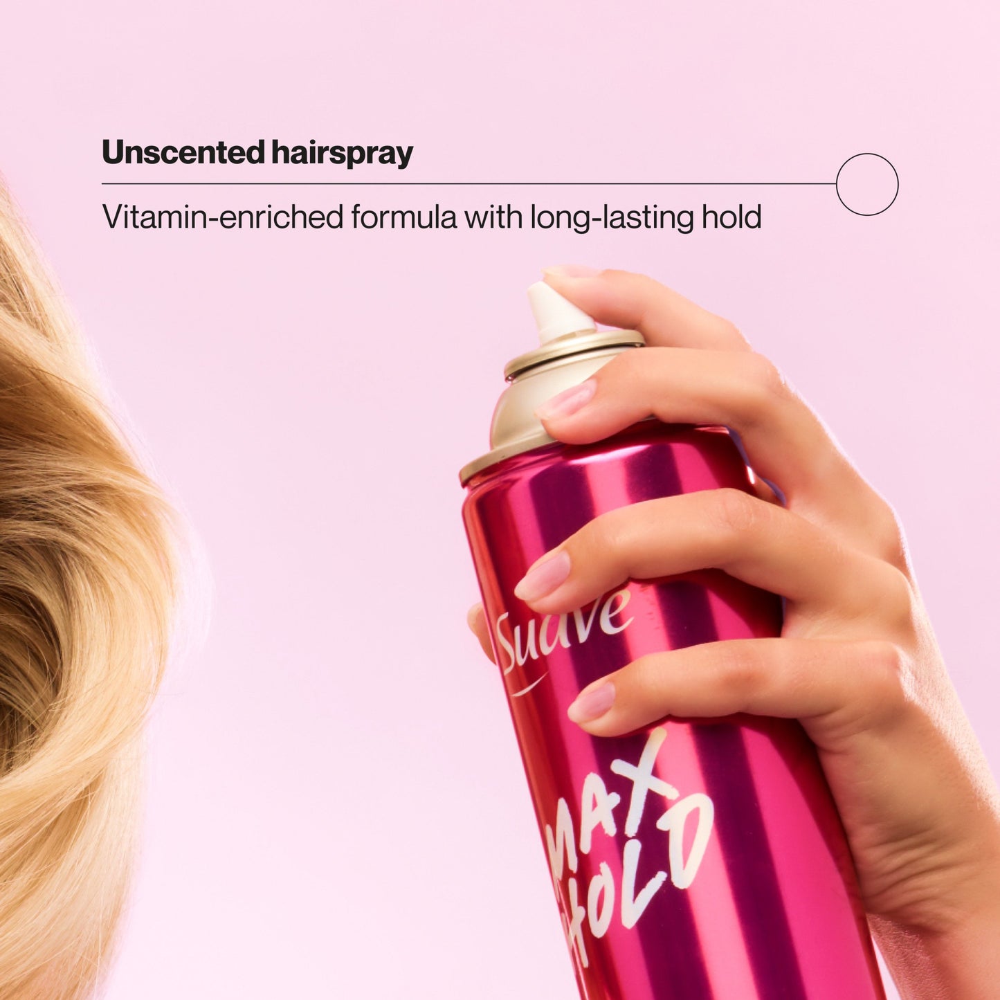 Suave Max Hold Unscented Hairspray