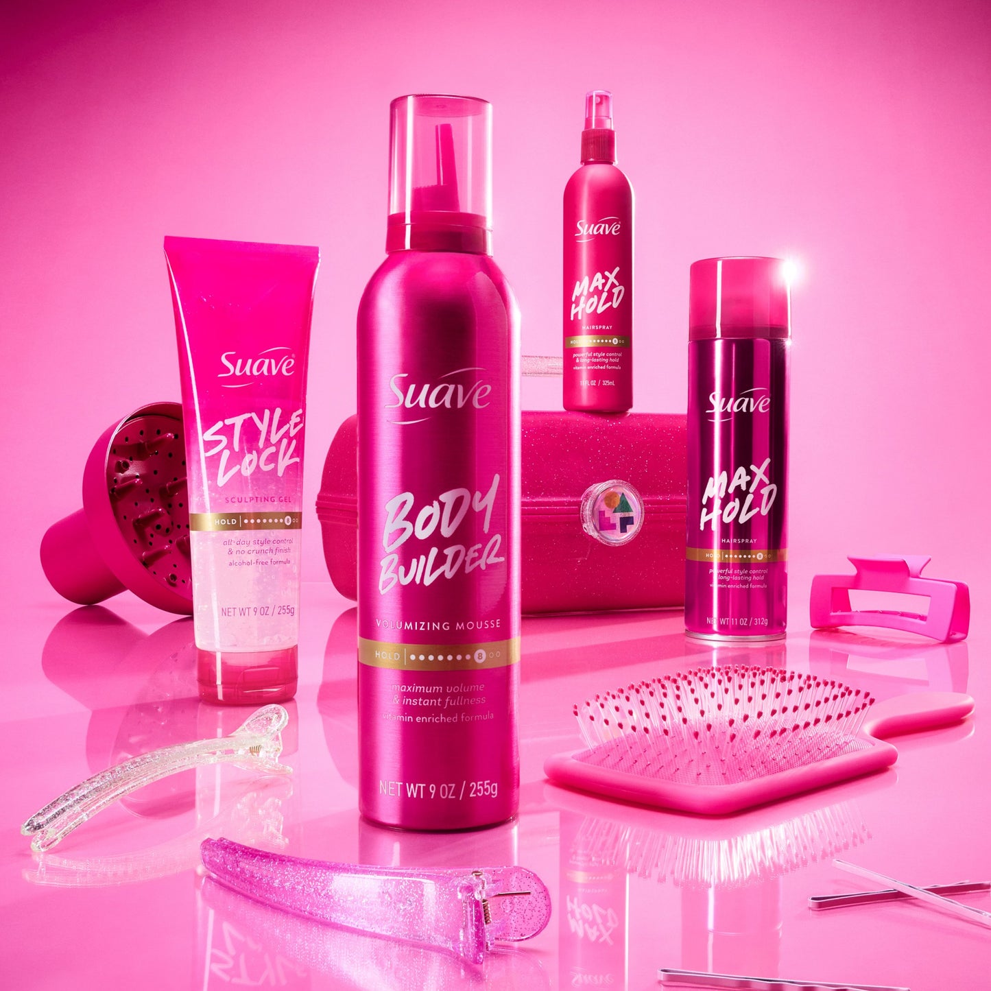 Suave Max Hold Unscented Hairspray