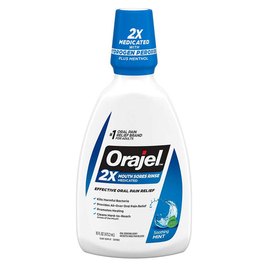 Orajel Mint Antiseptic Rinse