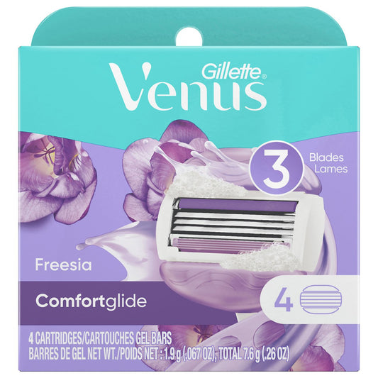 Gillette Venus Comfortglide Women's Razor Blades - Freesia