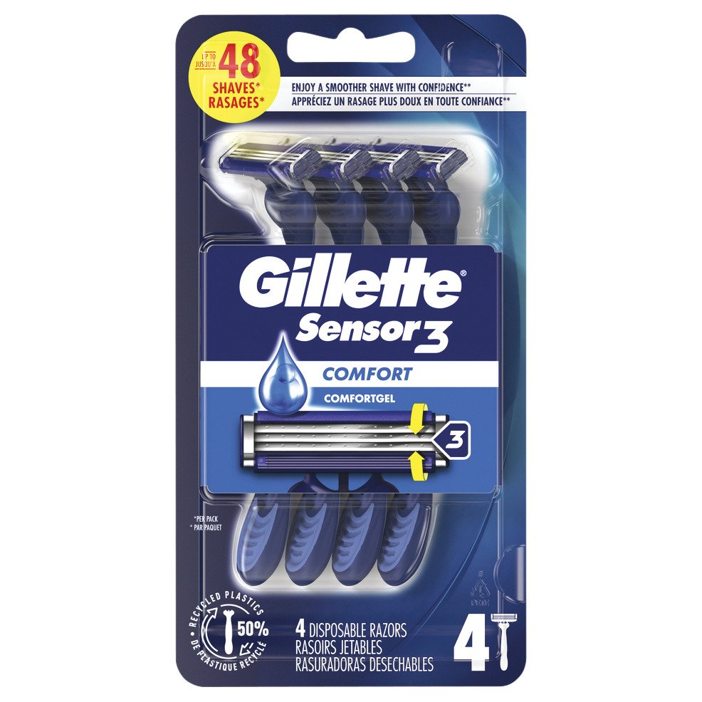 Gillette Sensor3 Comfort Disposable Razors