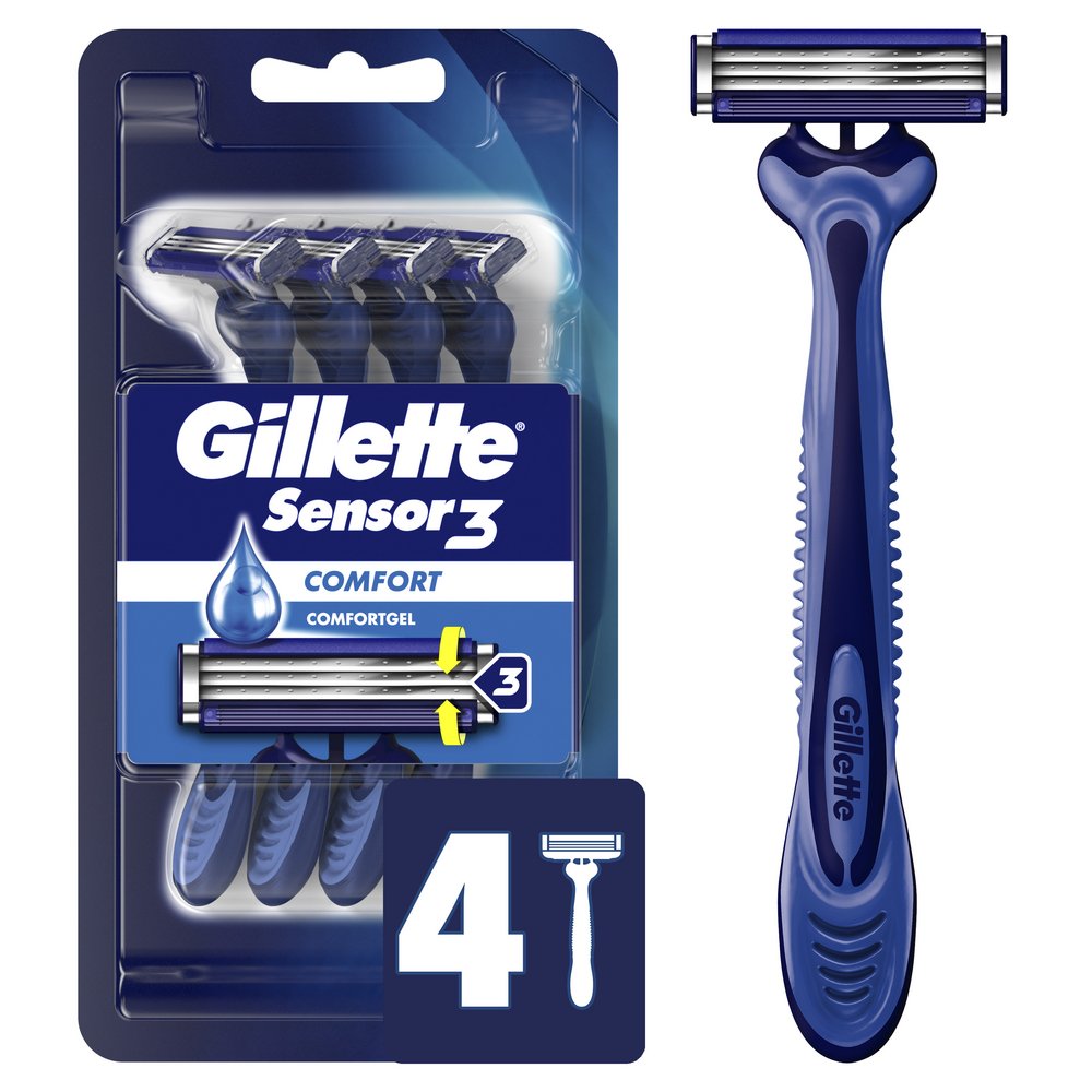 Gillette Sensor3 Comfort Disposable Razors
