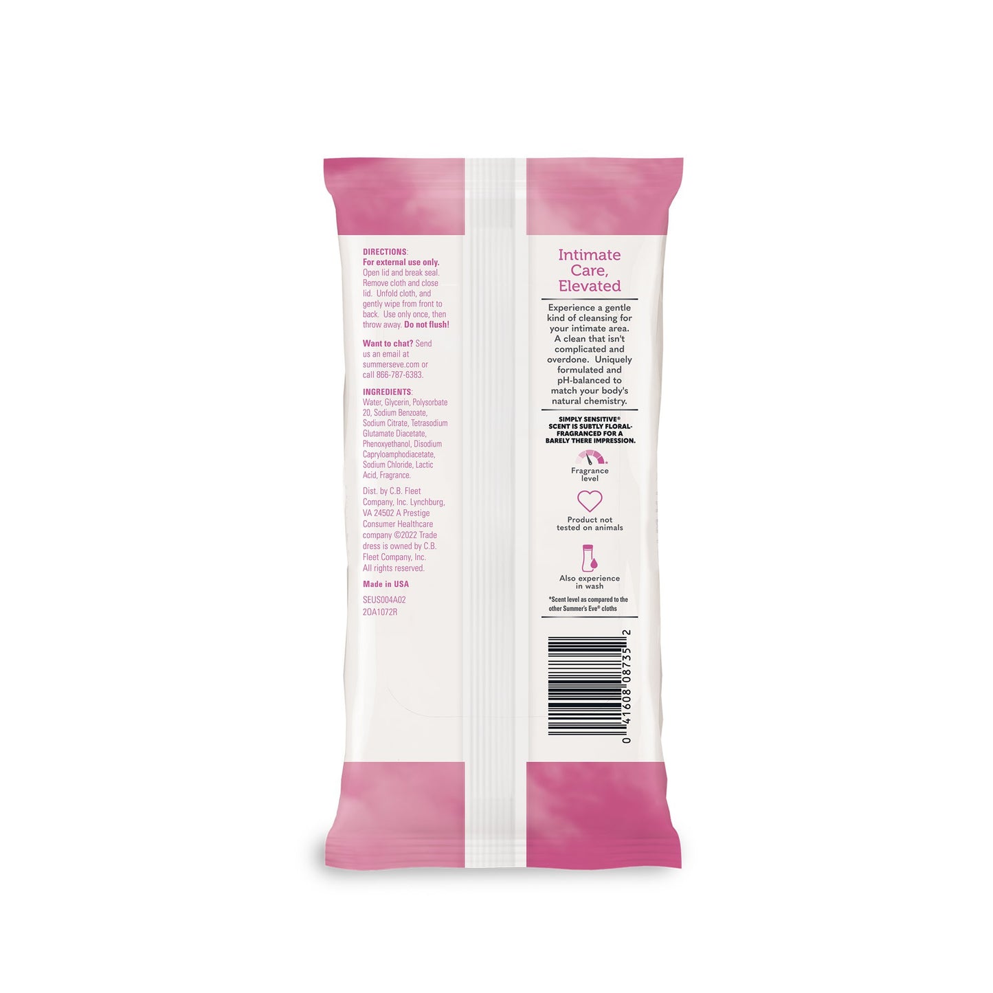 Summer's Eve Simply Sensitive Feminine Wipes