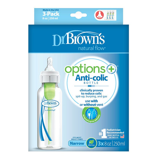 Dr. Brown's Options+ Anti-Colic 8 oz Bottles