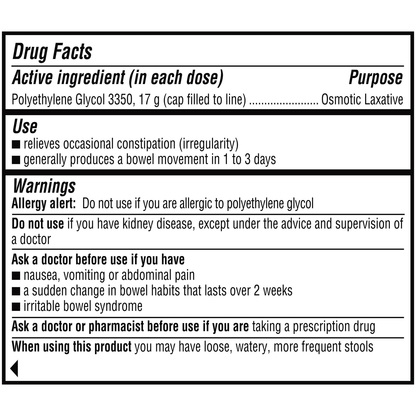 MiraLAX Laxative Powder