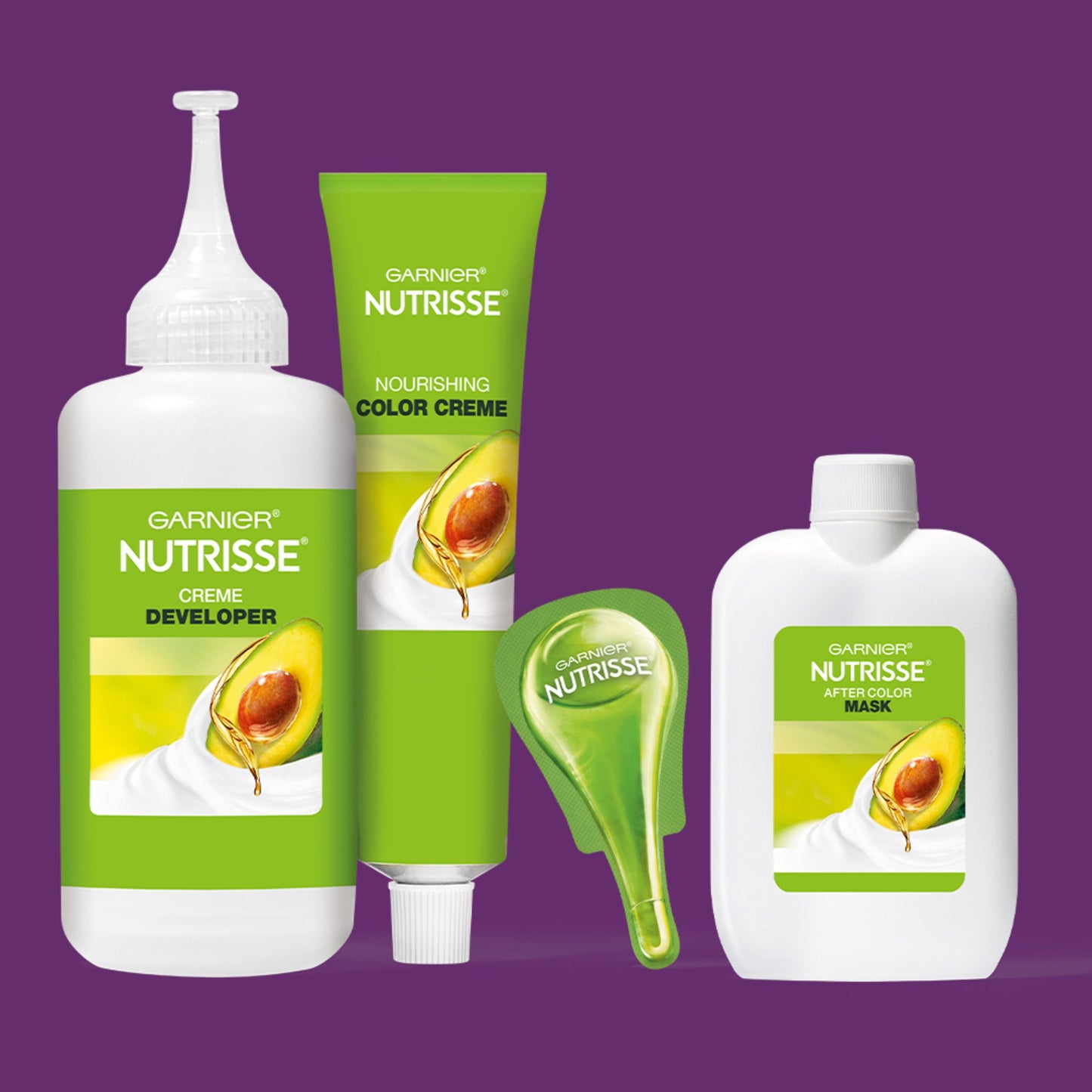 Garnier Nutrisse Ultra Color Nourishing Bold Permanent Hair Color Creme B3 Golden Brown