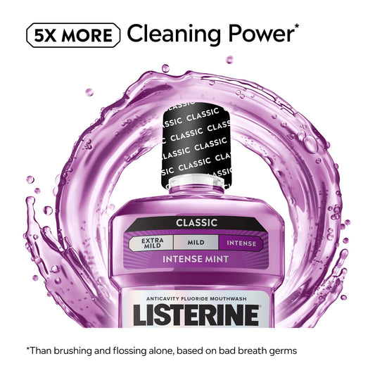 Listerine Total Care Anticavity Mouthwash - Fresh Mint