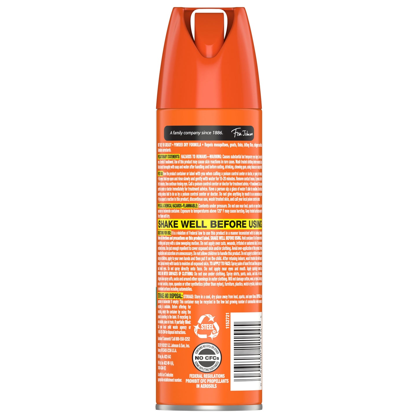OFF! FamilyCare Mosquito Repellent Smooth & Dry Non-Greasy Spray